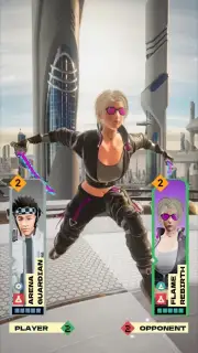 BOG duel action screen